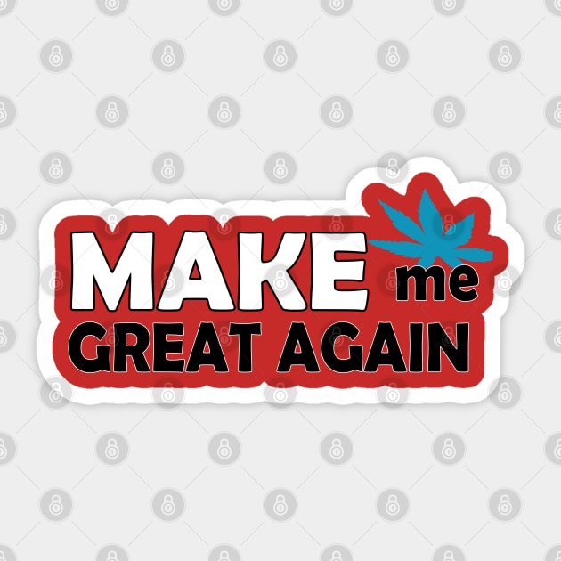 Make Me great Again Sticker by PinkBorn